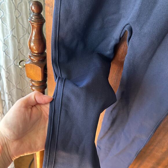 Spanx NWT medium Shaping Navy Blue High Rise Ankle Leggings Women - Picture 4 of 7